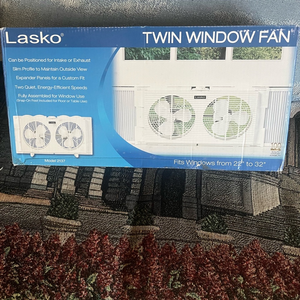 Lasko Twin Window Fan